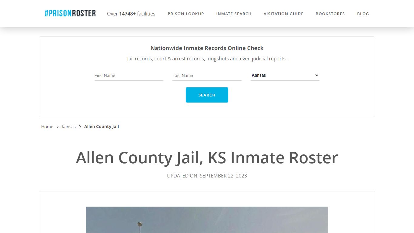Allen County Jail, KS Inmate Roster - Prisonroster